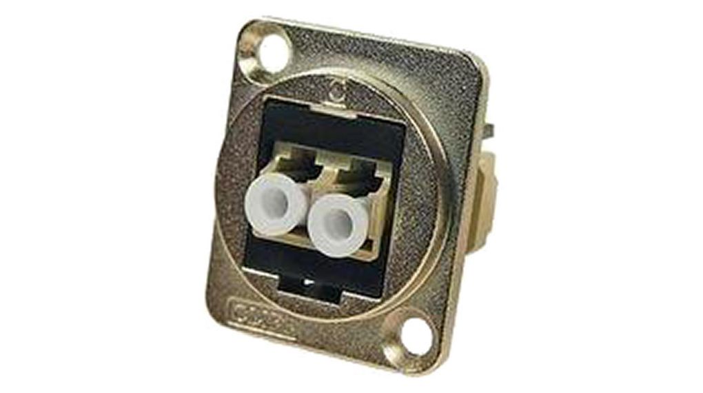 Fibre Optic Connector, LC, Svart